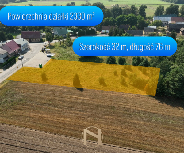 Ściechów - 115000 zł (nr 188/2181/OGS)