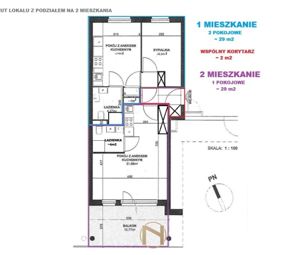 Gorzów Wlkp., Os. Europejskie - 498000 zł (nr 3800/1987/OMS)