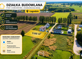 Działka na sprzedaż, Łagodzin - 115 000 zł