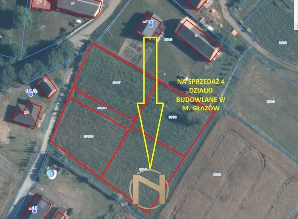 Działka na Sprzedaż, Głazów - 109 000 zł