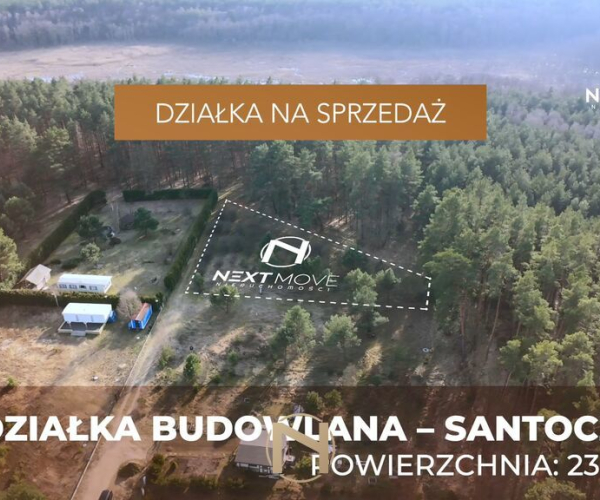 Działka na Sprzedaż, Santoczno - 279 000 zł