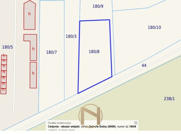 Osinów Dolny - 159000 zł (nr 174/3120/OGS)